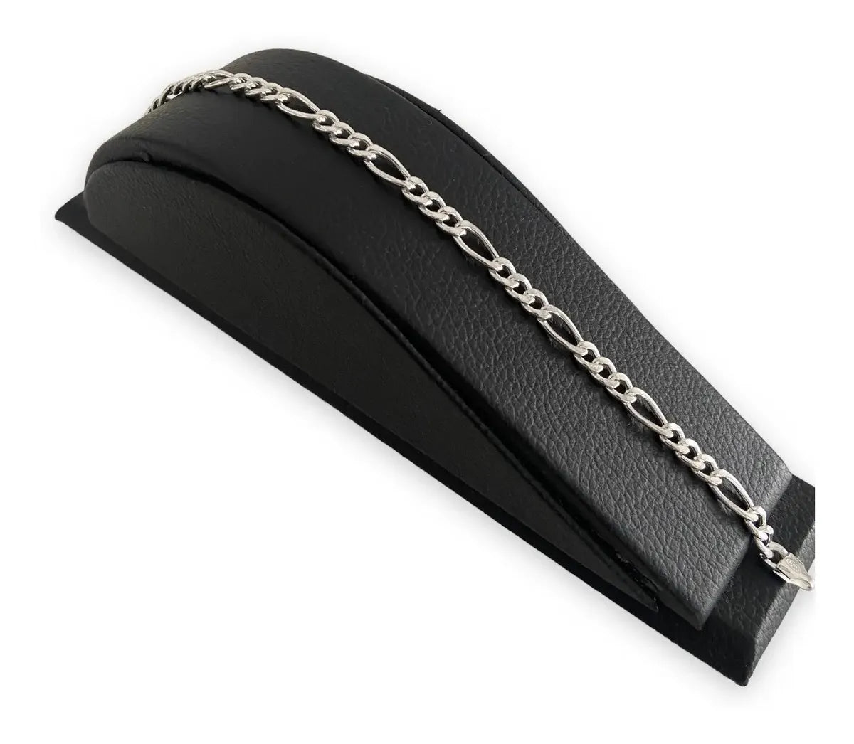 Pulsera Plata 925 Italiana Fígaro Gruesa Casa Plata