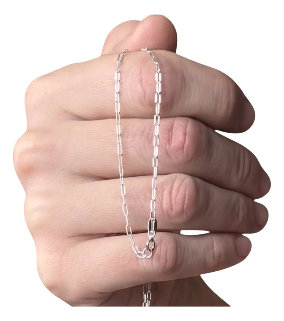 Cadena Plata 925 Forzet L. 2mm Largo 60 Cm Casa Plata
