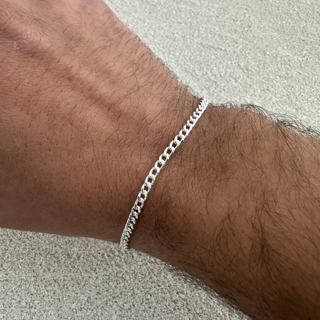 Pulsera Plata 925 Groumet Casa Plata